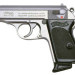 Back in Stock! Walther PPK/S Semi-automatic Pistol 380ACP 3.35 in – Stainless Steel – Fixed Sights, 7Rd – 2 Magazines