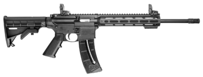 Back in Stock! Smith & Wesson 10208 M&P15-22 Carbine SA 22 LR 16″ 25+1 6 Position Stock Black – M-Lok Rail – Magpul Sights