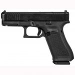 Back in Stock! Glock PA455S203MOS G45 Gen5 Compact MOS 9mm Luger 4.02″ 17+1 Black nDLC Steel w/Front Serrations Slide Black Rough Texture Interchangeable Backstraps Grip Fixed Sights – 3 Magazines