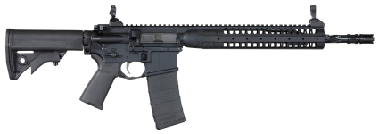 Back in Stock! LWRC ICR5B16SPR Individual Carbine SPR 5.56x45mm PISTON NATO 16.10″ 30+1 Black Anodized, Black Adjustable Stock, Magpul MOE + Grip – Premium LWRD Skirmish Metal Sights
