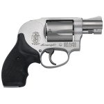 New! Smith & Wesson 163070 638 Airweight 38 Special 5 Round 1.88″ Stainless Steel Black Polymer