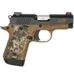 New for the fall of 2021! Kimber Micro9 HERO CUSTOM Boot Campaign Special Edition Pistol 3.15″ 7+1 9MM Fiber Optic Sights USA Flag