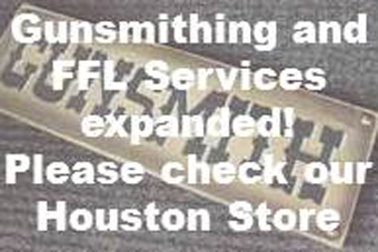 See our expanded list of gunsmithing and FFL services on the Houston store page.