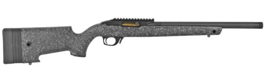 Back in Stock! BERGARA BXR002 Semi-Automatic Rifle, 22 LR, 16.5in Fluted/Threaded Carbon Barrel, Black Pattern Stock, 1×10 Round Ruger 10/22-compatible Magazine