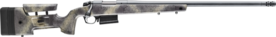 New! Bergara B14 HMR Wilderness Rifle B14LM357 Bolt Action Rifle, 7mm Remington Magnum 24″ Barrel, Sniper Gray Cerakote, Wilderness Synthetic Stock, Omni Muzzlebrake, 1 AICS style magazine