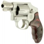 New Model! Smith & Wesson 170348 Performance Center 642 Enhanced Action 38 S&W Spl +P 5rd 1.88″ Stainless Steel Matte Silver Aluminum Custom Wood Grip – Hammerless DAO – PC Tuned