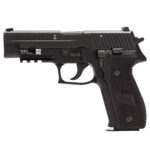 Back in Stock – Limited Production! Sig Sauer MK-25 P226 MK25 NAVY SEALS 9mm Luger 4.40″ 15+1 Black Hardcoat Anodized Aluminum Frame with Rail Black Nitron Stainless Steel Slide Black Polymer Grip – Three 15rd Mags
