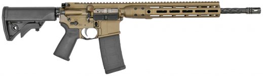 Back in Stock! LWRCI-ICDI M-LOK Direct Impingement 300 BLACKOUT 16in 30+1 – Forged Spiral Fluted Barrel – Collapsible Stock M-LOK RAIL – Cerakoted Burnt Bronze
