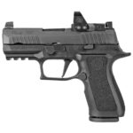 New!  Sig Sauer 320XC9BXR3RXP P320 XCompact RXP 9mm with 3.60″ Barrel, 15+1 Capacity, Overall Nitron Black Finish Stainless Steel Slide, Picatinny Rail Frame Polymer Grip Includes Romeo1 Pro