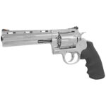 New Model! Colt ANACONDA SP6RTS 44 Mag Revolver with 6″ Vent Rib Barrel, 6rd Capacity Cylinder, Overall Semi-Bright Finish Stainless Steel & Finger Grooved Black Hogue Rubber Grip