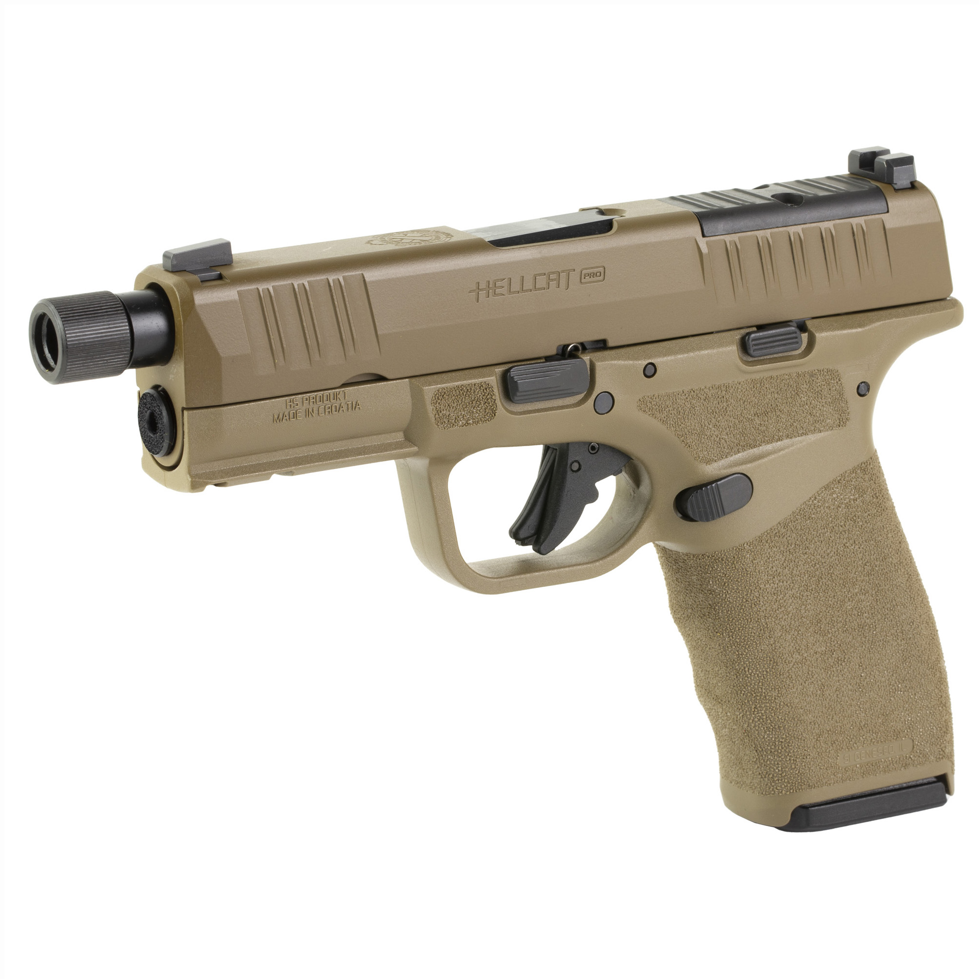 AR Overmolded Enhanced Pistol Grip - BLACK, 20 DEG - Breakthrough