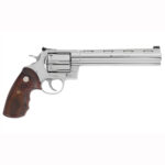 New Model! Colt ANACONDA-SP8WBB-TLS Anaconda TALO EDITION 44 Mag Revolver with 8″ Vent Rib Barrel, 6rd Capacity Cylinder, Overall Semi-Bright Finish Stainless Steel – Brass Front Bead & Premium Altamont Wood Grips with Colt Medallion