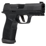 New Model! Sig Sauer 365XCA9TACOPS P365 XMACRO TACOPS Semi-automatic, Polymer Framed Pistol, Compact, 9MM, 3.7″ Barrel, Matte Finish, Black, Detachable Magwell, Extended Slide Catch Lever, Xray 3 Day/Night Sights, Optic Ready, 17 Rounds, 4 Magazines