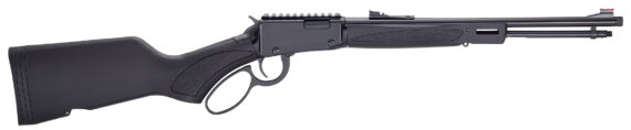 NEW MODEL! HENRY H001XR-22M H1 X Model, Lever Action Rifle, 22WMR, 16.5″ Threaded Barrel, 1/2X28 Thread Pitch, Round Blued Steel, Synthetic Stock, Black, Pistol Grip, Adjustable Fiber Optic Rear Sight, Fiber Optic Front Sight, 10 Rounds NEW MODEL! HENRY H001XR-22M H1 X Model, Lever Action Rifle, 22WMR, 16.5″ Threaded Barrel, 1/2X28 Thread Pitch, Round Blued Steel, Synthetic Stock, Black, Pistol Grip, Adjustable Fiber Optic Rear Sight, Fiber Optic Front Sight, 10 Rounds