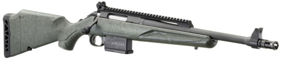 New! Ruger 46967 American II Scout 308 Win 5+1 16.10″ Cobalt Cerakote Threaded Barrel, Alloy Steel Receiver w/Scope Rail, Leaf Green Splatter Adj LOP Synthetic Stock New! Ruger 46967 American II Scout 308 Win 5+1 16.10″ Cobalt Cerakote Threaded Barrel, Alloy Steel Receiver w/Scope Rail, Leaf Green Splatter Adj LOP Synthetic Stock