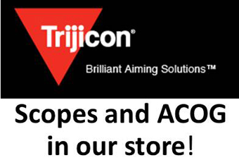 Trijicon scopes and ACOG in our store!
